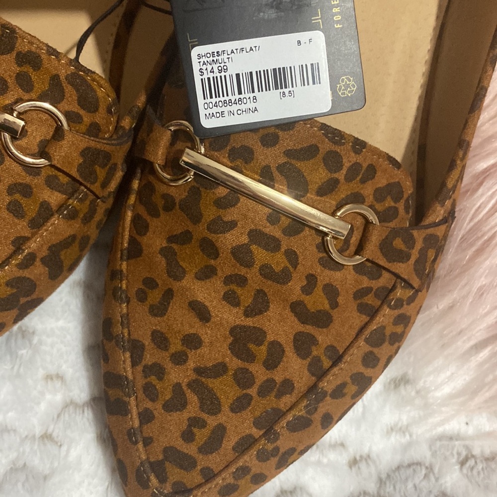 🐆 Forever 21 Leopard Print Loafers - Picture 6 of 8